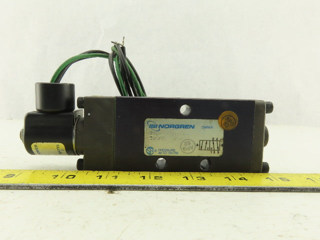 Norgren 375-02-081-S7 5/2 Position Single Solenoid Air Valve 24V