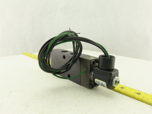 Norgren 375-02-081-S7 5/2 Position Single Solenoid Air Valve 24V