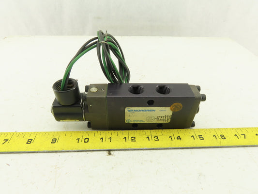 Norgren 375-02-081-S7 5/2 Position Single Solenoid Air Valve 24V