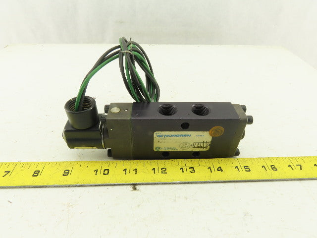 Norgren 375-02-081-S7 5/2 Position Single Solenoid Air Valve 24V