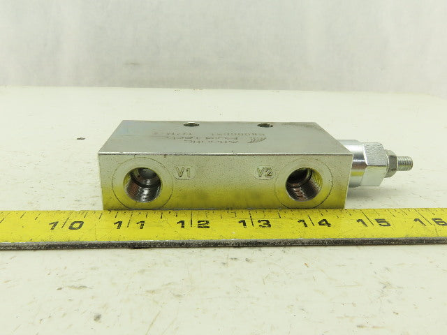 Atlantic Fluid Tech MB000051 Modular Hydraulic Flow Control Valve G3/8"