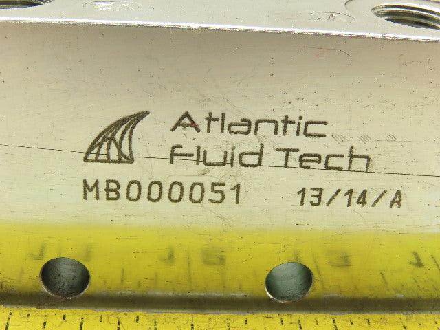 Atlantic Fluid Tech MB000051 Modular Hydraulic Flow Control Valve G3/8"