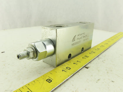 Atlantic Fluid Tech MB000051 Modular Hydraulic Flow Control Valve G3/8"