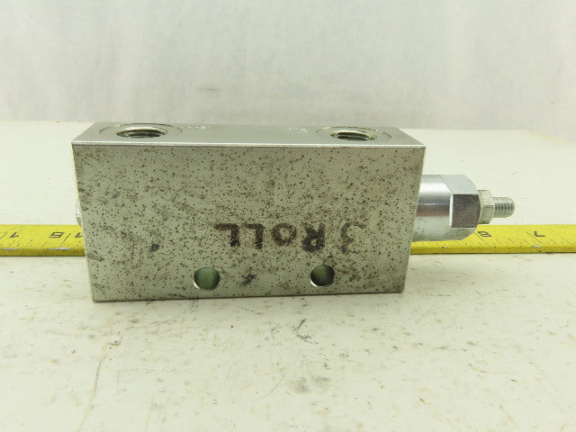 Atlantic Fluid Tech MB000051 Modular Hydraulic Flow Control Valve G3/8"