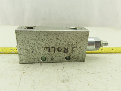 Atlantic Fluid Tech MB000051 Modular Hydraulic Flow Control Valve G3/8"