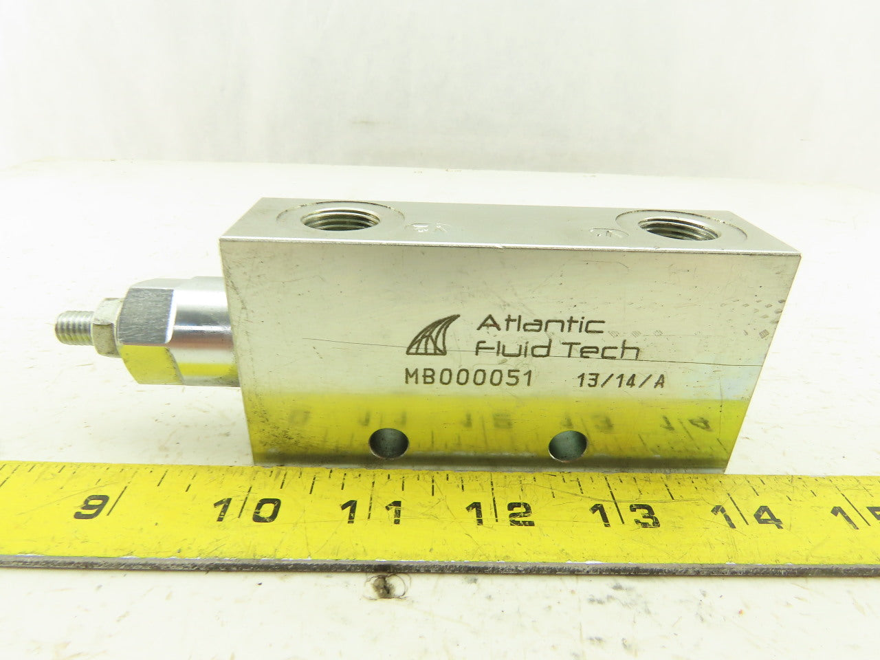 Atlantic Fluid Tech MB000051 Modular Hydraulic Flow Control Valve G3/8"