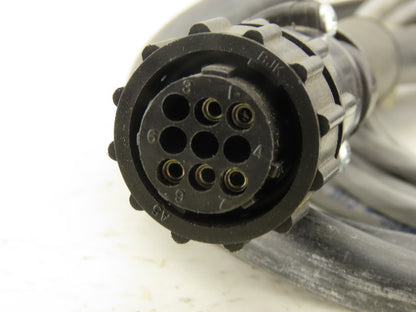 Allen Bradley Encoder Cable 4 in Circular Connector 12'