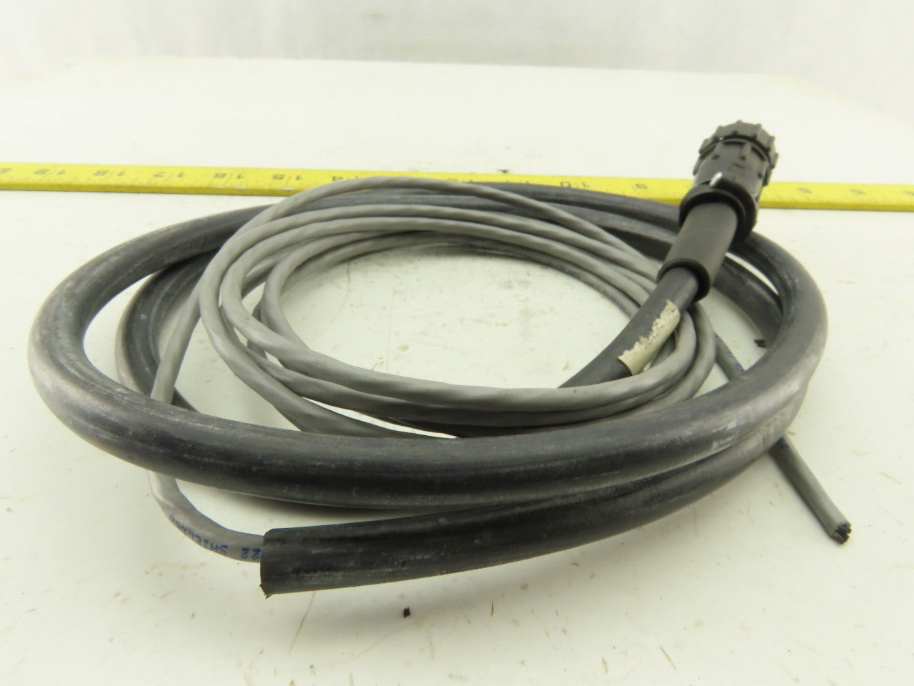 Allen Bradley Encoder Cable 4 in Circular Connector 12'