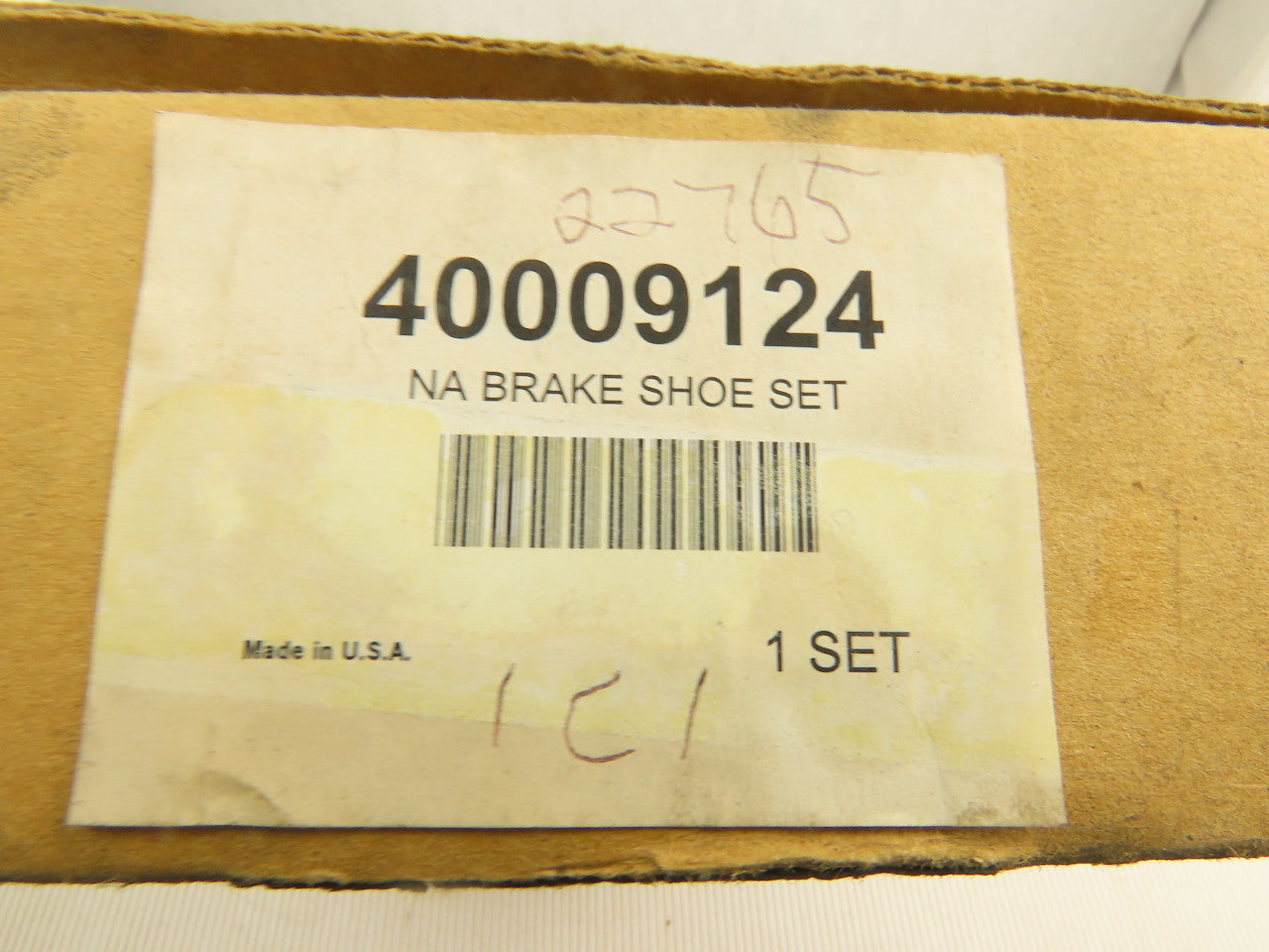 Raymond 400-091/24 Lined Brake Shows Only No Hardware