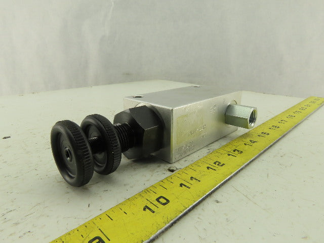 PVM-24A Hydraulic Flow Control Valve With Return 1/4"