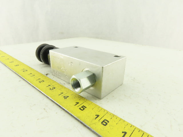 PVM-24A Hydraulic Flow Control Valve With Return 1/4"