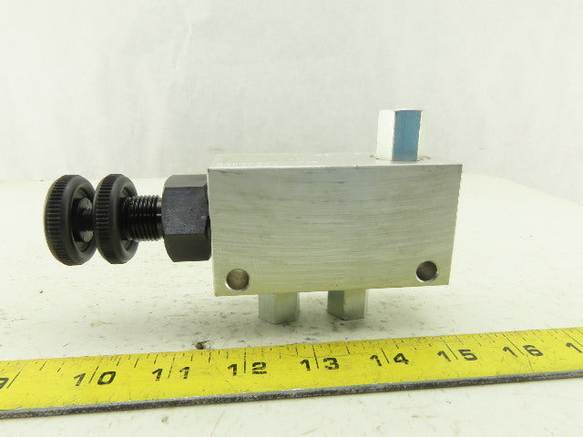 PVM-24A Hydraulic Flow Control Valve With Return 1/4"