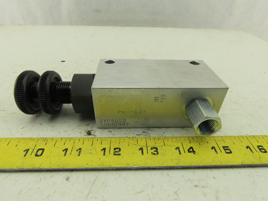 PVM-24A Hydraulic Flow Control Valve With Return 1/4"