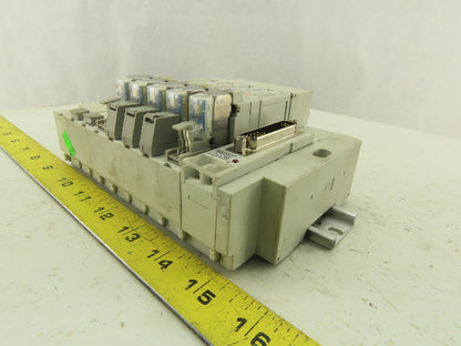 SMC SS5Y5-45NFD-07U Pneumatic Logic Manifold 24V Valve Bank