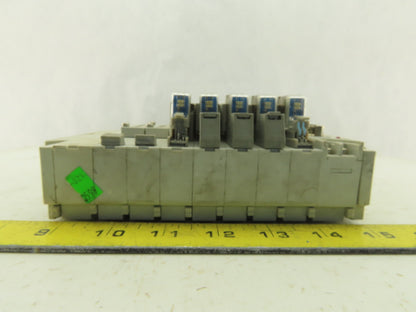 SMC SS5Y5-45NFD-07U Pneumatic Logic Manifold 24V Valve Bank