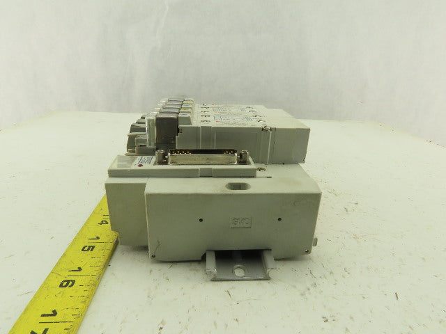 SMC SS5Y5-45NFD-07U Pneumatic Logic Manifold 24V Valve Bank