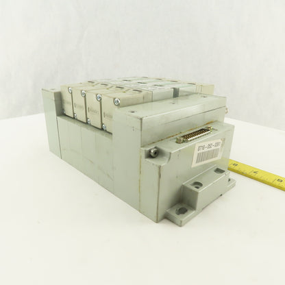 Numatics 123BB6Z2ML00061 Pneumatic Valve Manifold 3 Way Double Solenoid 24VDC