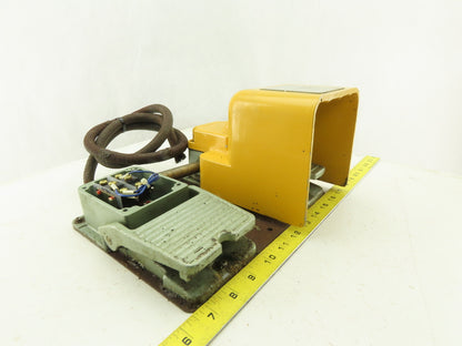 Double Foot Operator Control Switch 24VDC  Missing One Guard