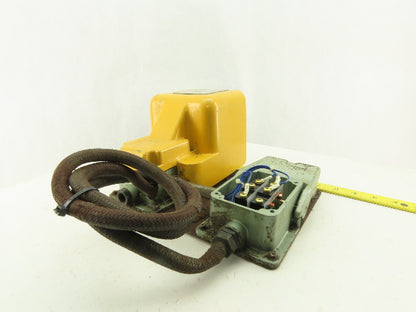 Double Foot Operator Control Switch 24VDC  Missing One Guard