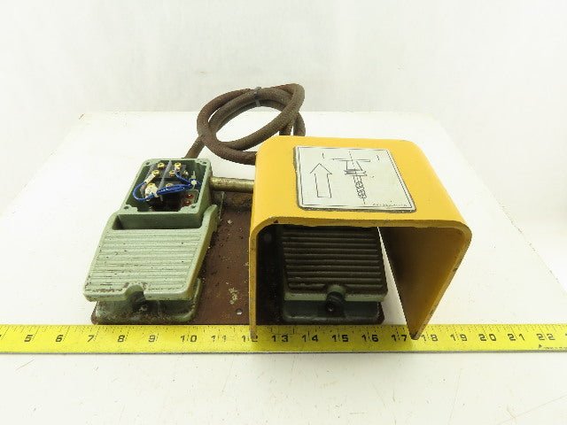 Double Foot Operator Control Switch 24VDC  Missing One Guard