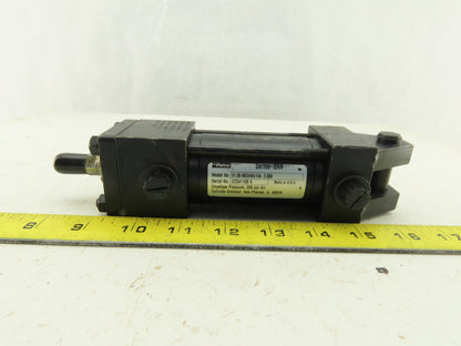 Parker BB2ANU14A 1-1/2" Bore 2" Stroke Clevis Mount Tie Rod Air Cylinder