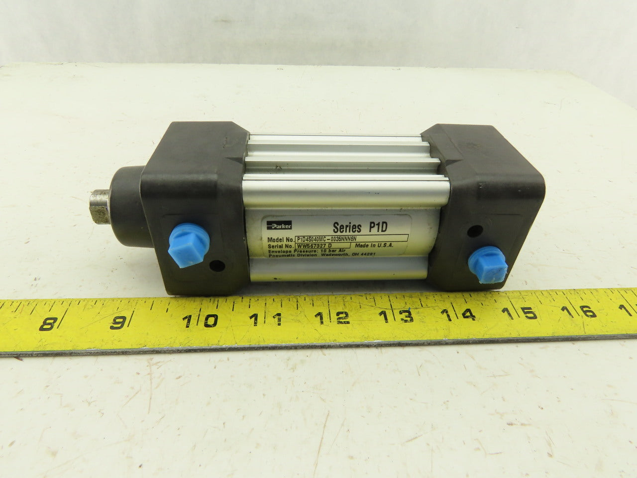Parker P1D4S040MC 40mm Bore 40mm Stroke Double Acting Air Cylinder