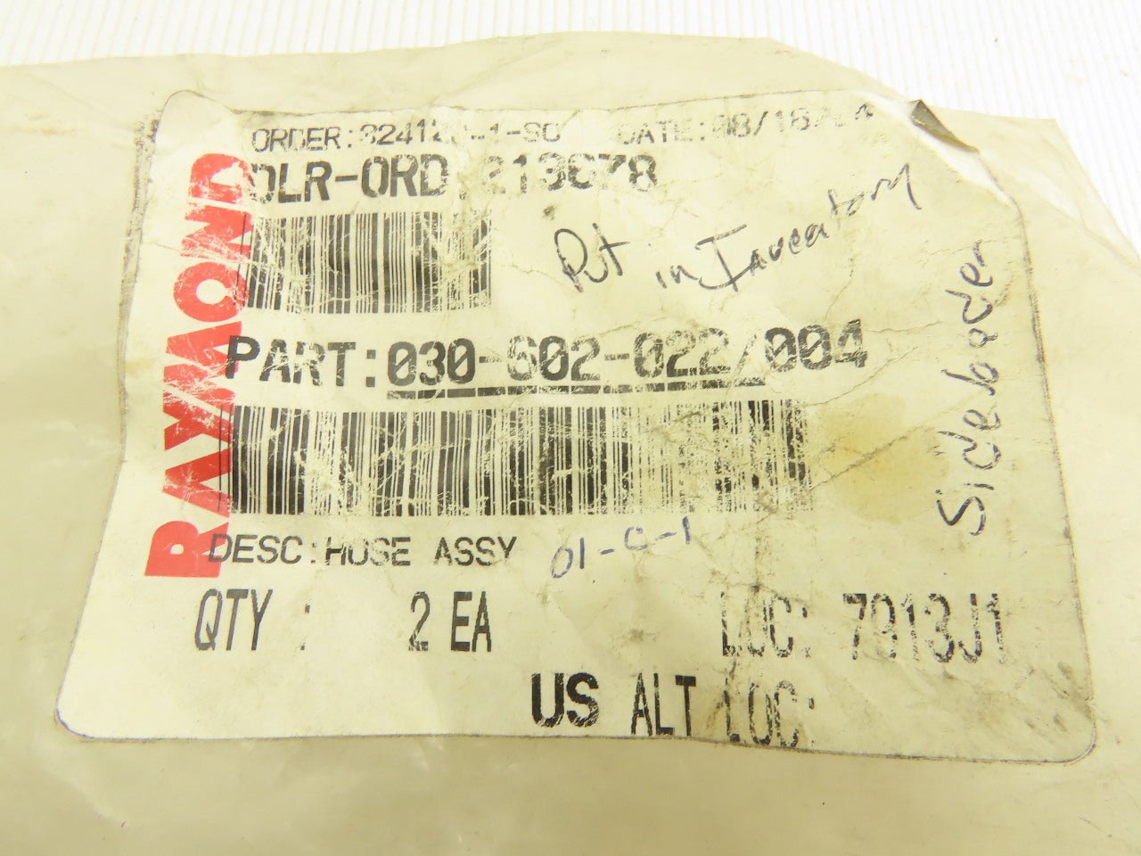 Raymond 030-602-022/004 Hose Assembly