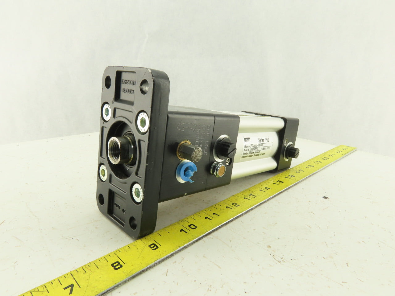 Parker P1D4J050MC 50mm Bore 50mm Stroke Double Acting Rod Lock Air Cylinder