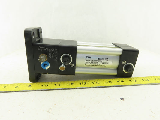 Parker P1D4J050MC 50mm Bore 50mm Stroke Double Acting Rod Lock Air Cylinder