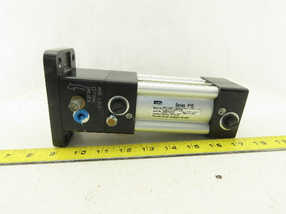 Parker P1D4J050MC 50mm Bore 50mm Stroke Double Acting Rod Lock Air Cylinder