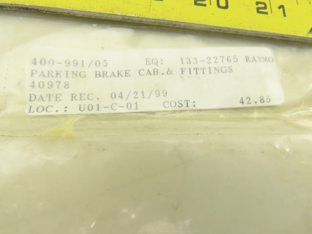 Raymond 400-991/05 Cable Assembly Hand Brake