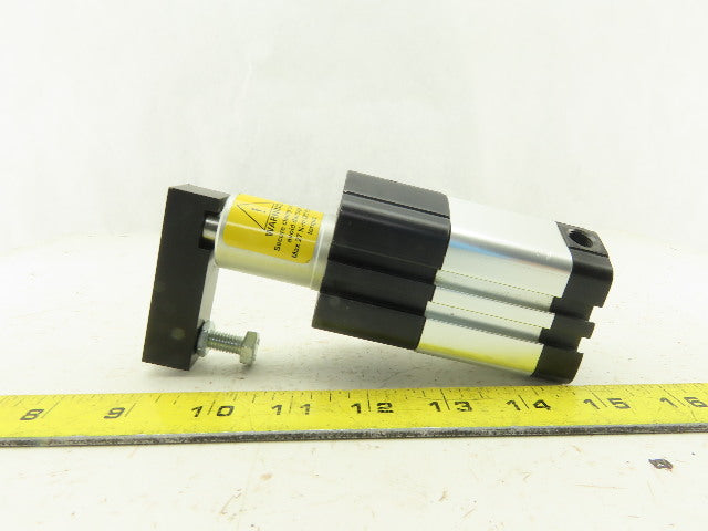 Parker P1M032KHFBC6N20 32mm Bore 32mm Stroke 1/4 Turn Air Cylinder Swing Clamp