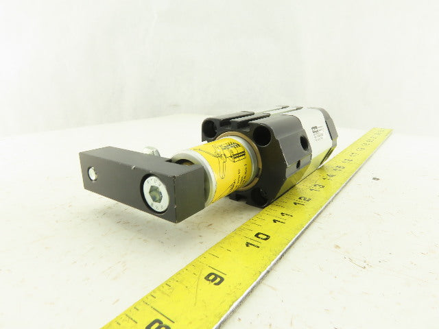 Parker P1M032KHFBC6N20 32mm Bore 32mm Stroke 1/4 Turn Air Cylinder Swing Clamp
