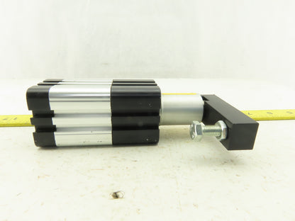 Parker P1M032KHFBC6N20 32mm Bore 32mm Stroke 1/4 Turn Air Cylinder Swing Clamp