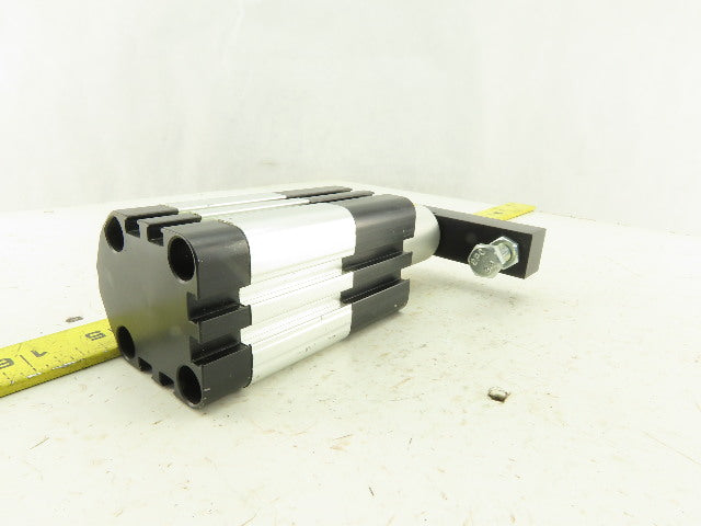 Parker P1M032KHFBC6N20 32mm Bore 32mm Stroke 1/4 Turn Air Cylinder Swing Clamp