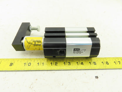 Parker P1M032KHFBC6N20 32mm Bore 32mm Stroke 1/4 Turn Air Cylinder Swing Clamp