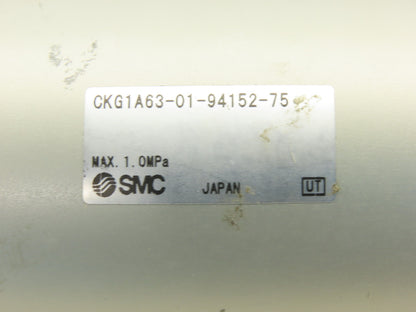 SMC CKG1A63-01-94152-75 63mm Bore 75mm Stroke Clamp Cylinder