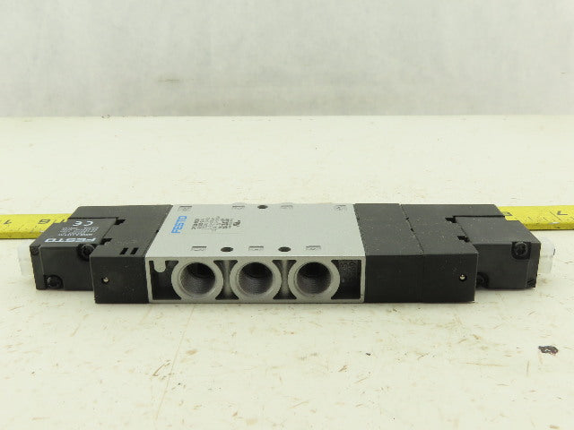 Festo CPE18-M2H-5/3BS-1/4" Pneumatic Double Solenoid Valve