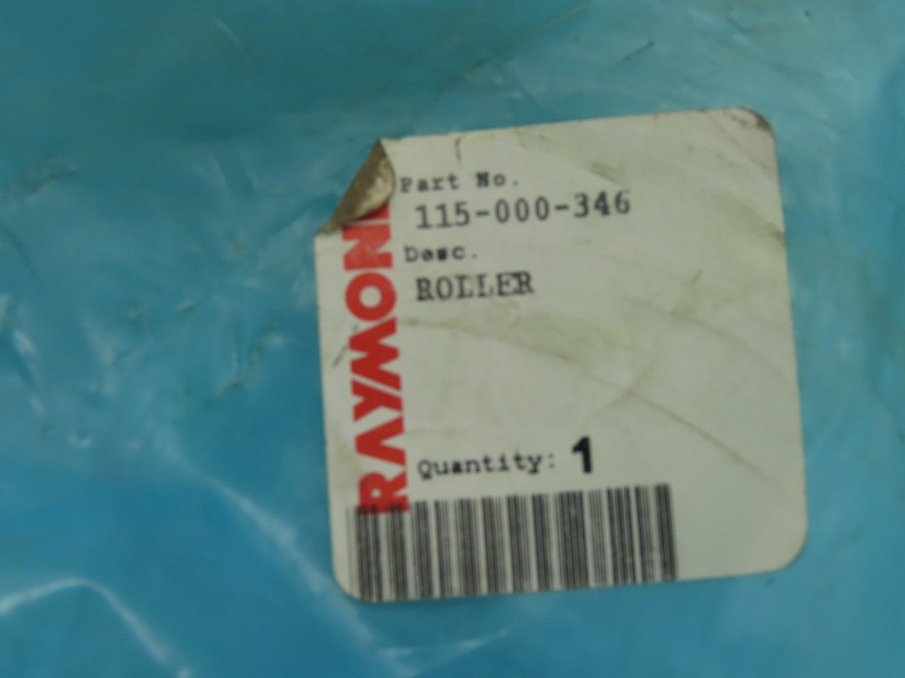 Raymond 115-000-346 4-15/16" x 2-1/4" Wide Roller 3-5/8" Bore