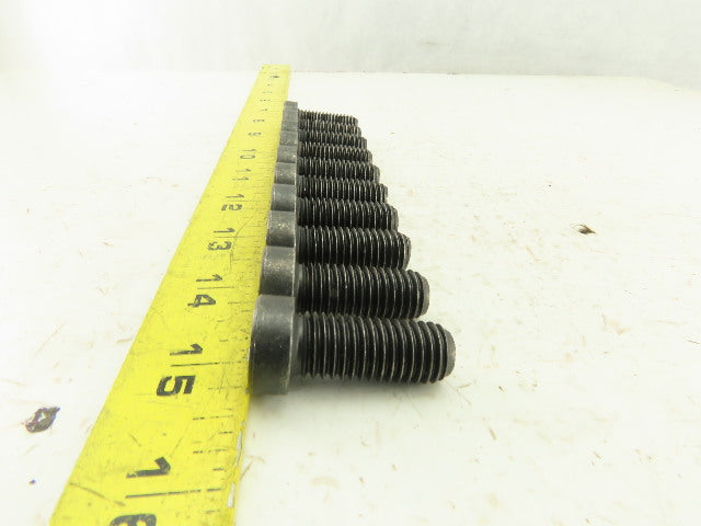 6EA93 M12x30mm Full Thread Low Head Socket Cap Screw Lot Of 10