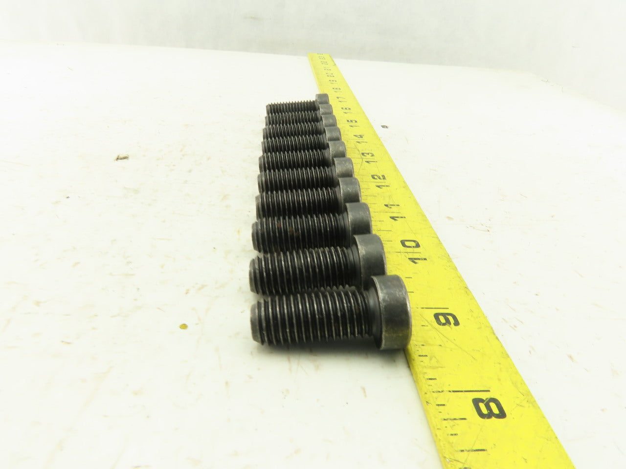 6EA93 M12x30mm Full Thread Low Head Socket Cap Screw Lot Of 10