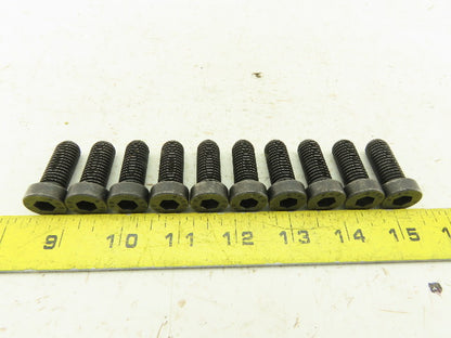6EA93 M12x30mm Full Thread Low Head Socket Cap Screw Lot Of 10