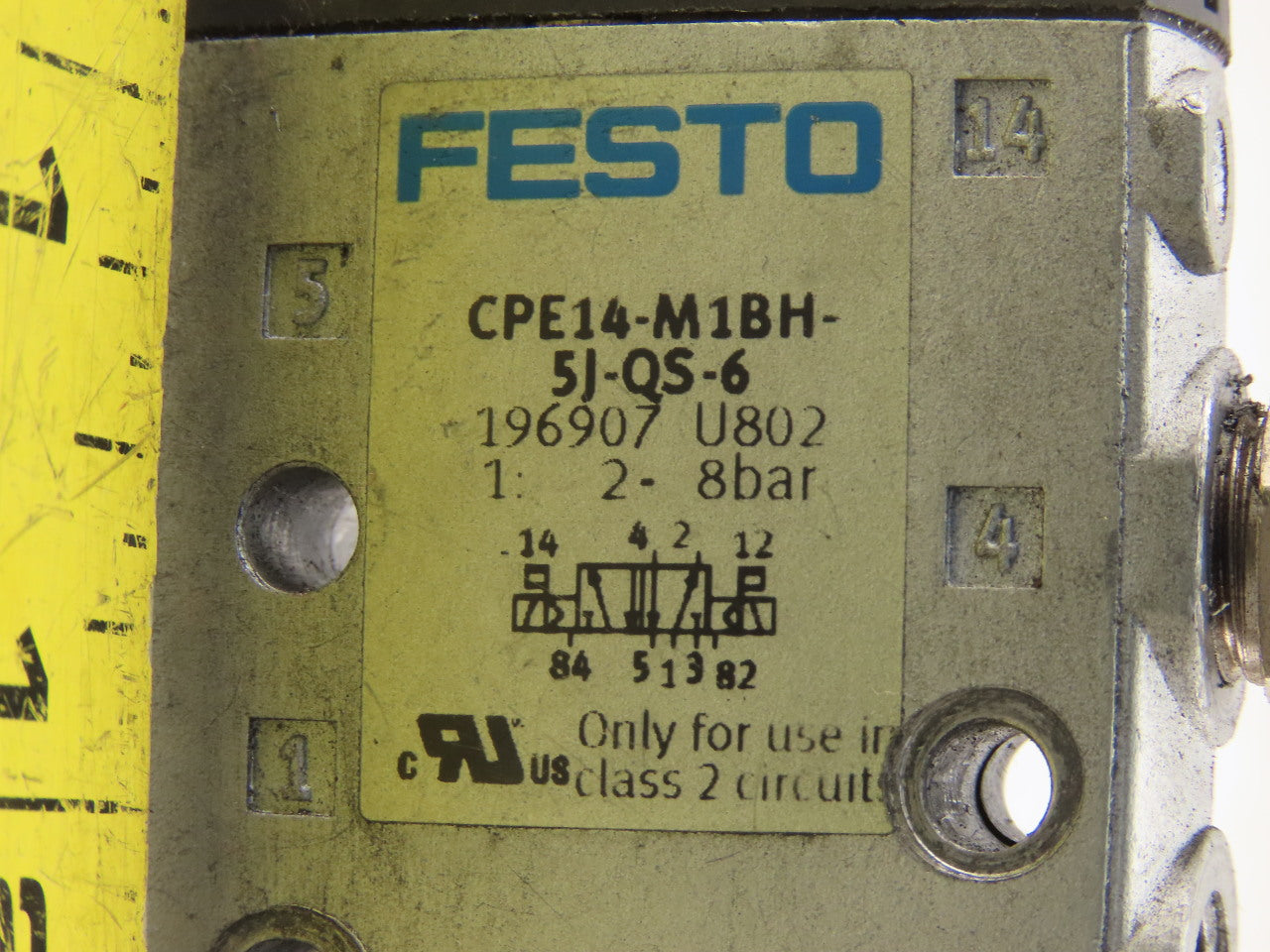 Festo CPE14-M1BH-5J-QS-6 Pneumatic Solenoid Valve 24VDC