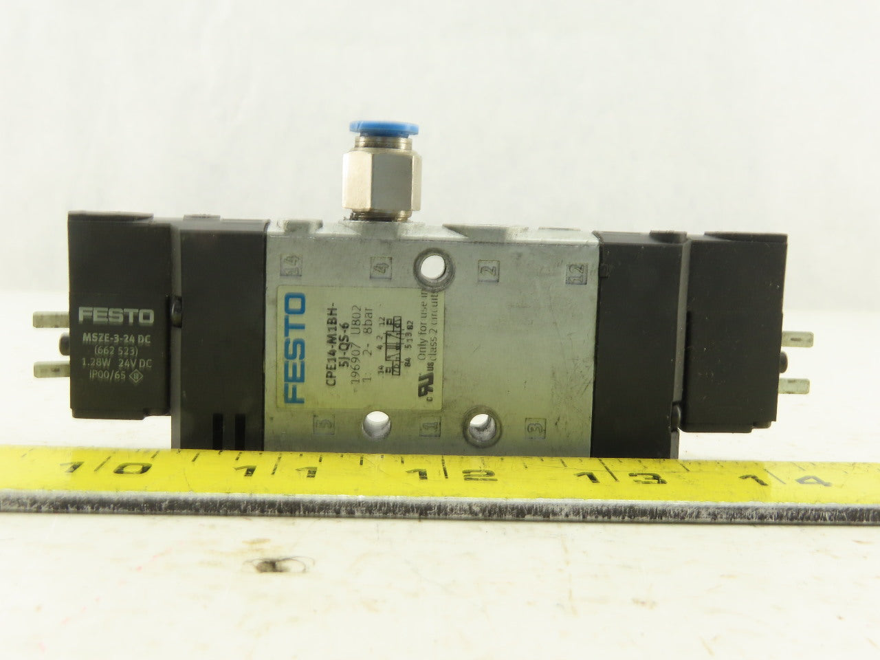 Festo CPE14-M1BH-5J-QS-6 Pneumatic Solenoid Valve 24VDC