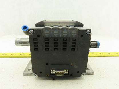 Festo CPV-14-VI Pneumatic Manifold Assembly W/4 Solenoid Valves 161 362