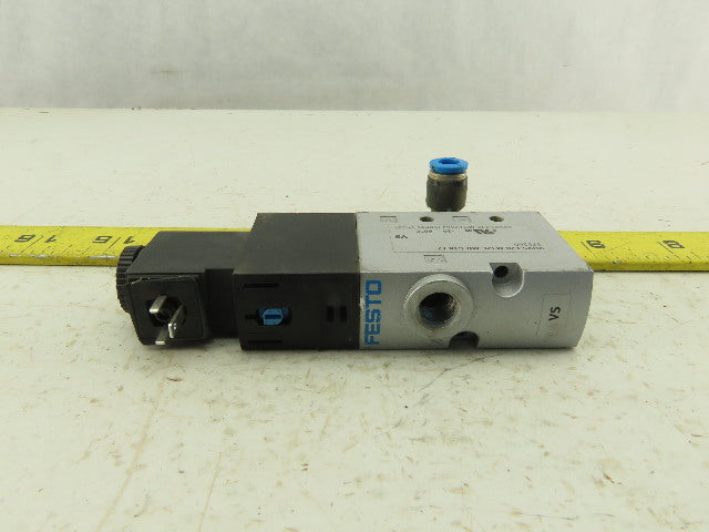 Festo VUVS-L20-M32C-MD-G18-F7 3/2 Way Solenoid Operated Air Valve 24VDC