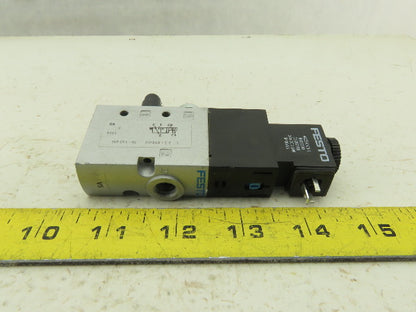Festo VUVS-L20-M32C-MD-G18-F7 3/2 Way Solenoid Operated Air Valve 24VDC