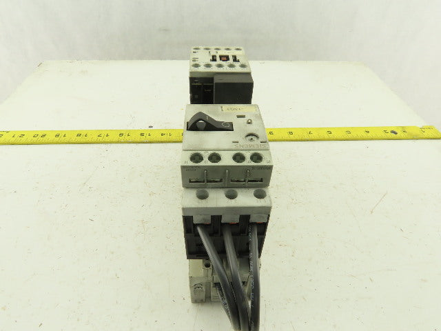 Siemens 3RV1011-1CA15 400V Motor Starter Breaker 1.8-2.5A Trip Contactor 24VDC