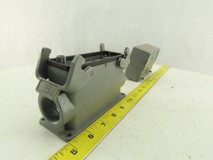 Harting Terminal Housing Base And Hood Side Entry 5-1/4" x 2"