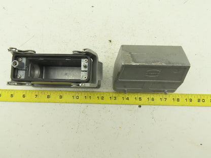 Harting Terminal Housing Base And Hood Side Entry 5-1/4" x 2"